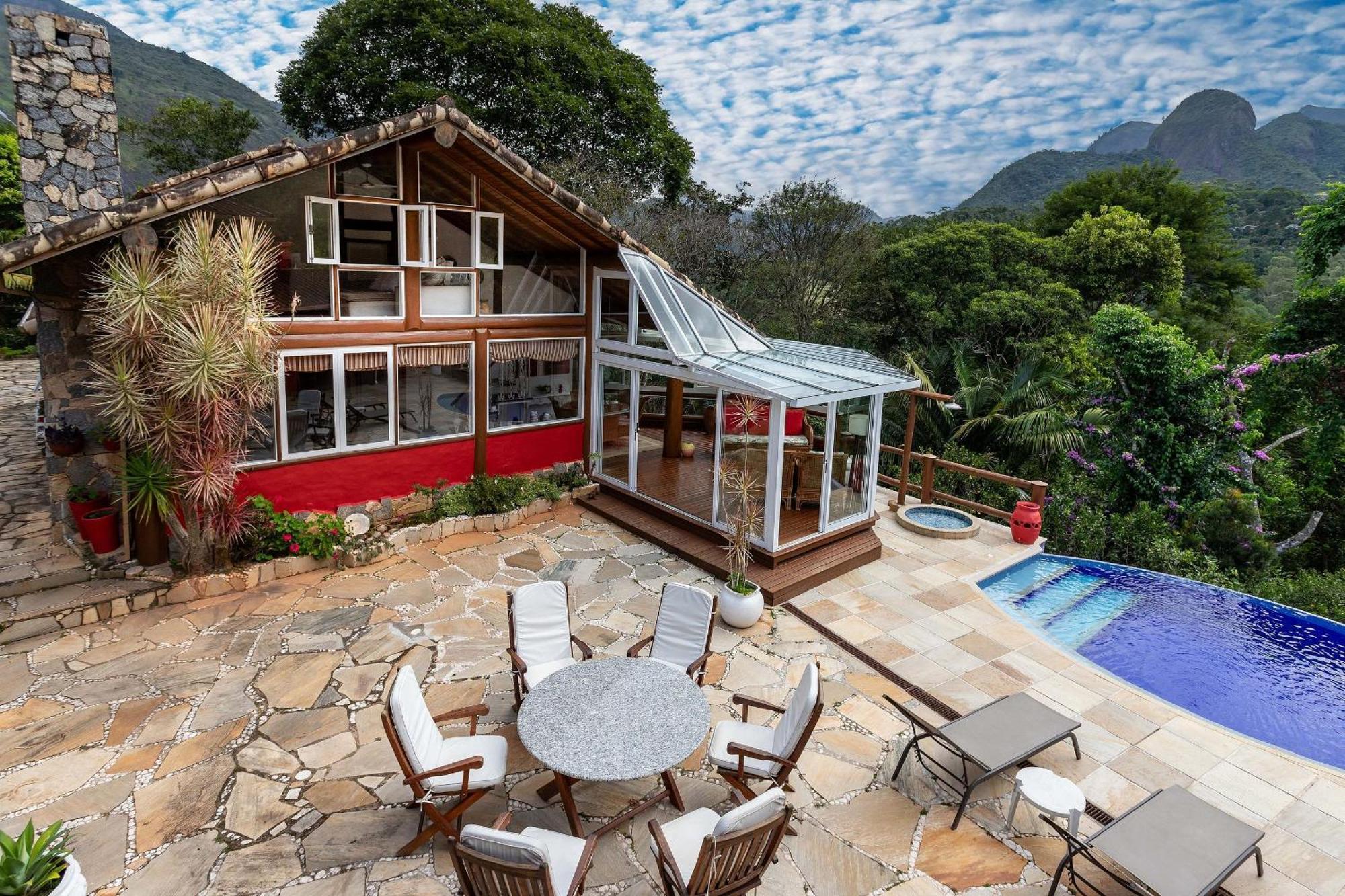 Casa Maria Comprida, Servico Incluido, Linda Vista Petrópolis Екстериор снимка