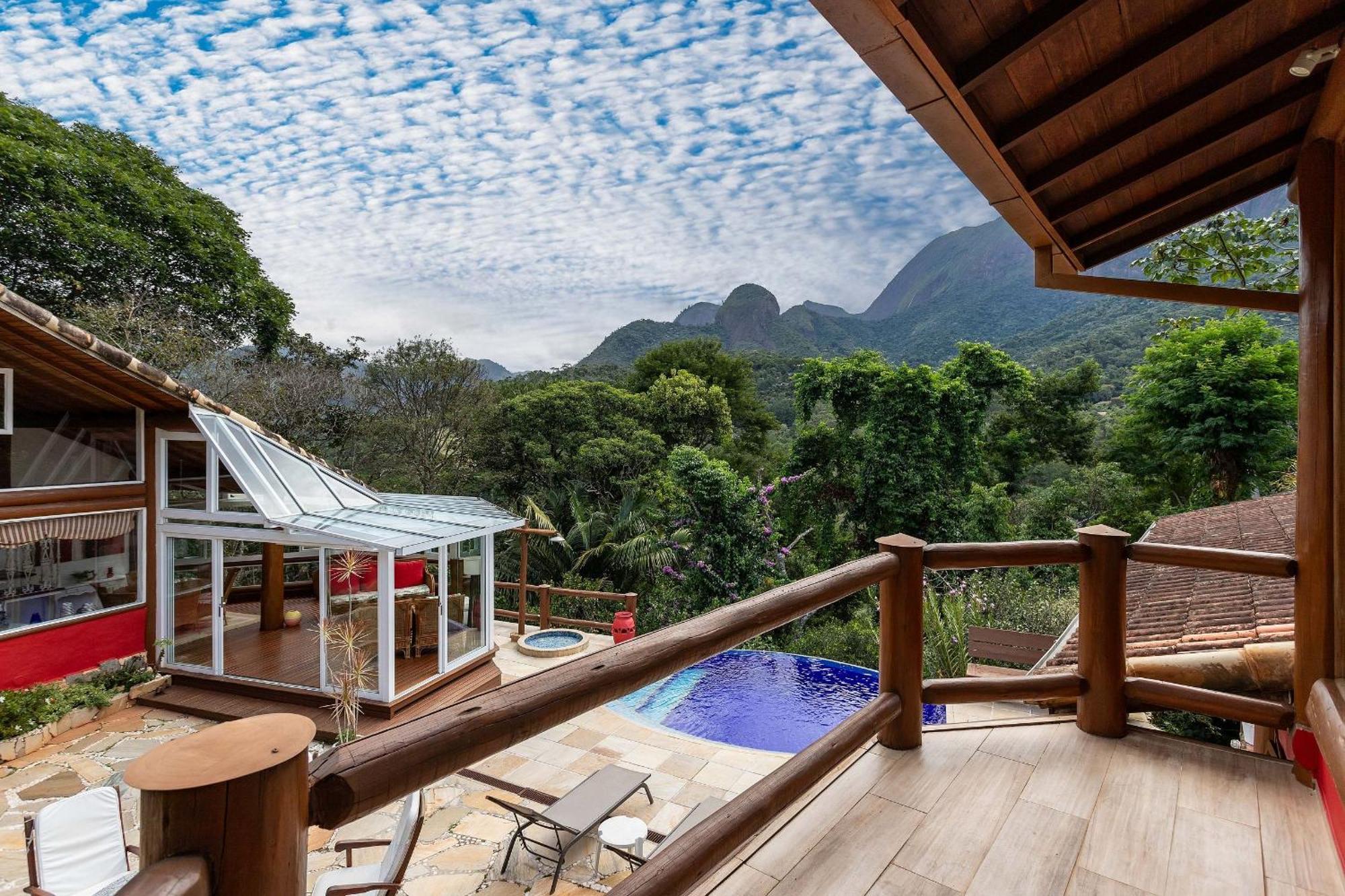 Casa Maria Comprida, Servico Incluido, Linda Vista Petrópolis Екстериор снимка